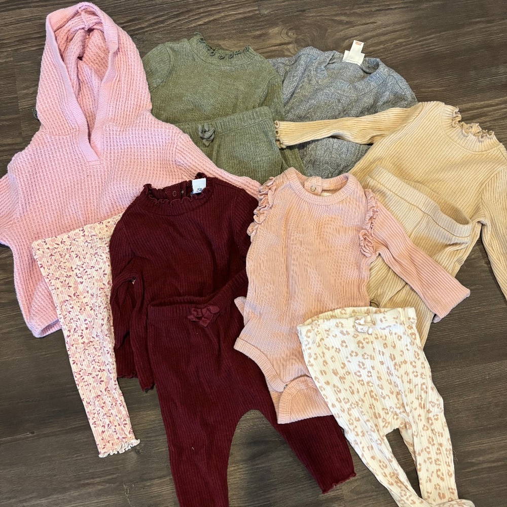 3-6 M Girls Winter Outfits